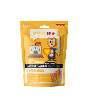 ВТФ "VITime® Мармеладные пастилки Иммуно со вкусом яблока 30 шт