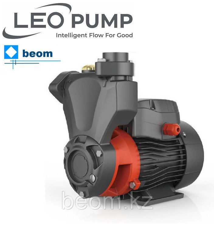 Вихревой насос самовсасывающий Leo APSm 75 (750Вт | 220В | от 0.3 до 3.0 м3/час | от 5 до 75 м Напор)