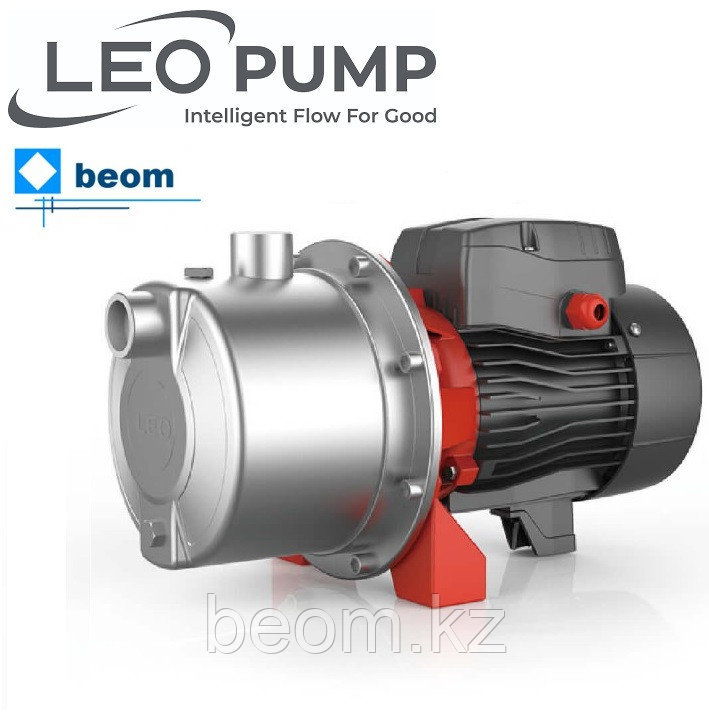 Вихревой насос самовсасывающий Leo AJm 60S (600Вт | 220В | от 0.3 до 2.7 м3/час | от 5 до 43 м Напор)