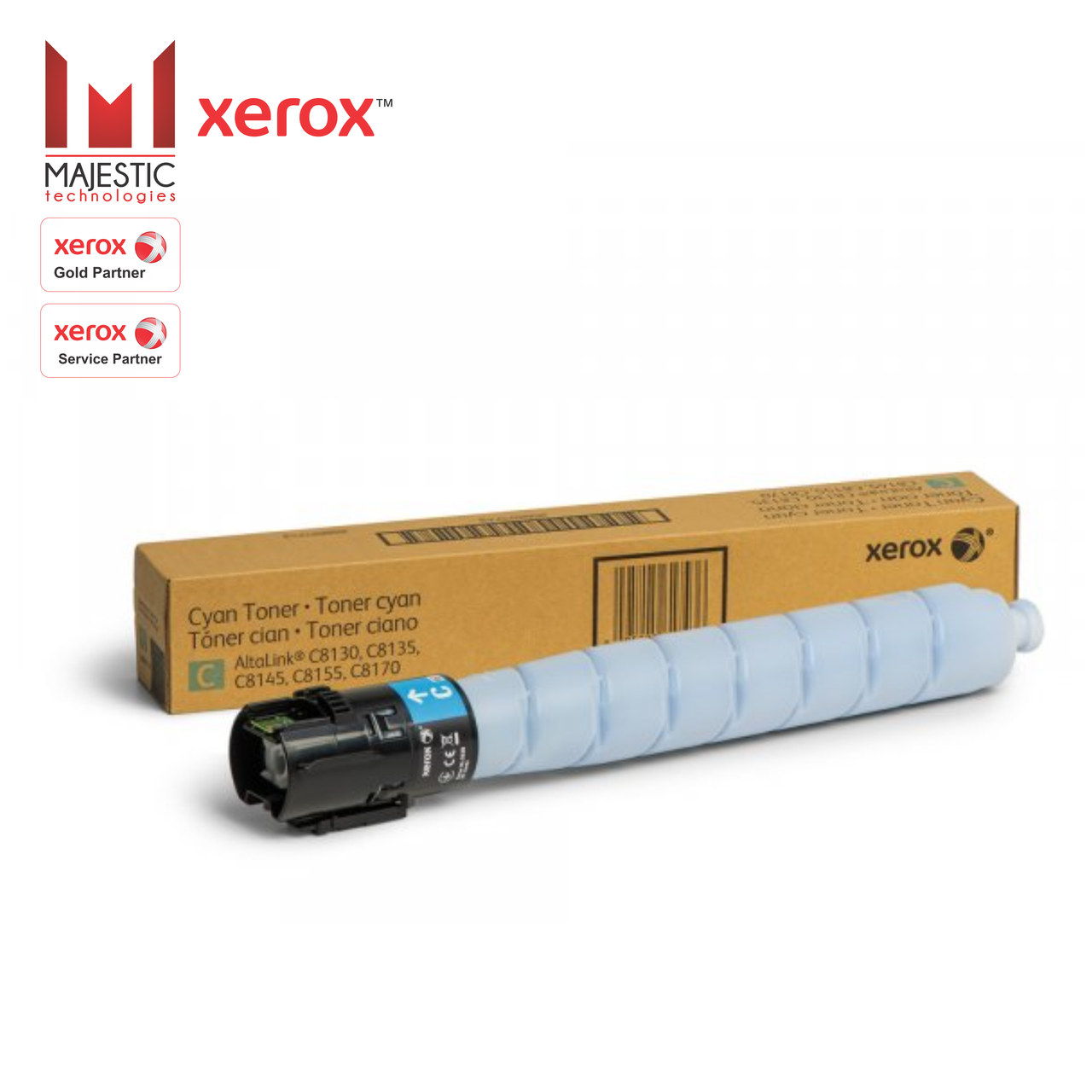 Тонер-картридж для Xerox AltaLink C8130/C8135 (голубой / blue)
