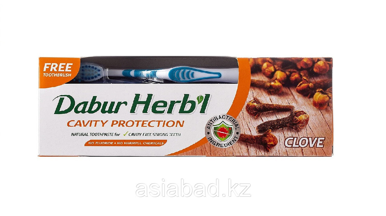 Dabur Herb I - Зубная паста с щеткой Гвоздика, фото 1