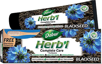 Dabur Herb I - Зубная паста с щеткой Черный тмин