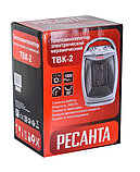 Тепловентилятор Ресанта ТВК-2 (1800 Вт / 900 Вт | 20 м2 | Вес, кг 1.75 | Функция поворота | нагрев керамический), фото 7