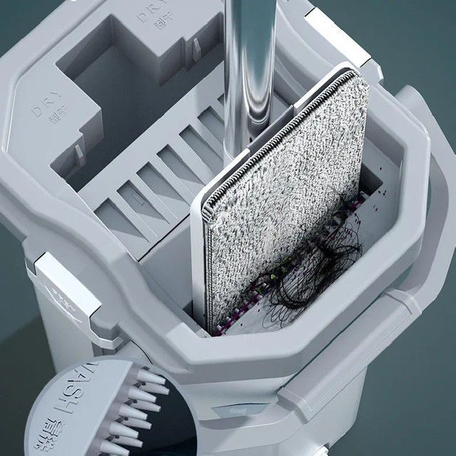 Набор с шваброй и ведром Nabor s shvabroj i vedrom