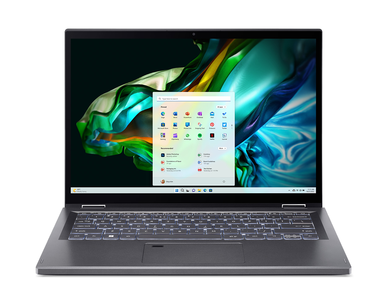 Ноутбук Acer Aspire 5 Spin 14 14" Core i7-1355U/16Gb/1Tb SSD/Win11Home (NX.KHTER.002)