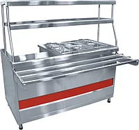 Мармит первых и вторых блюд ABAT «Аста» ЭМК-70КМУ на 1500 мм.