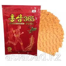 Корейский пластырь с красным женьшенем Обезбаливающий (20 шт, Южная Корея), фото 1