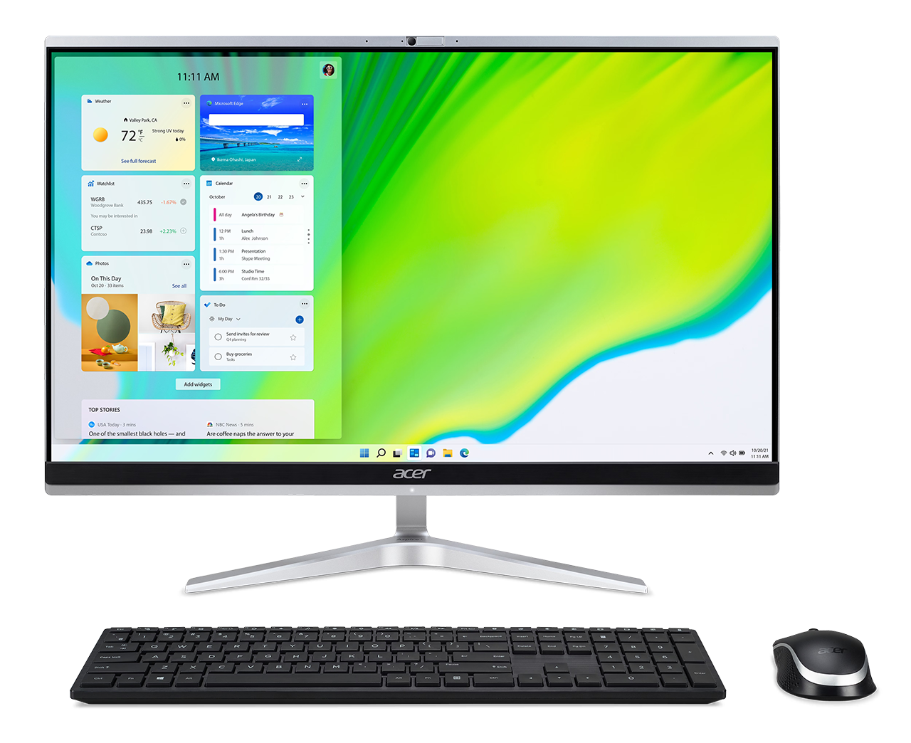 Моноблок Acer Aspire C24-1650 23.8" Core i3-1115G4/8Gb/1Tb SSD/Win10Home (DQ.BFTMC.00B), фото 1