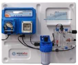 Система дозирования MP DUAL PRO PH-CL-T REG 3 л/ч с розеткой для электролиза