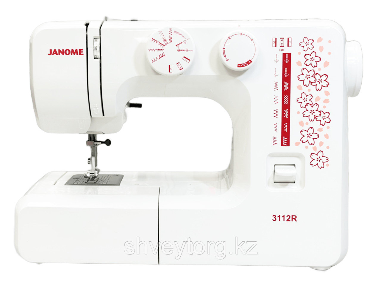 Бытовая электромеханическая швейная машина JANOME 3112 R