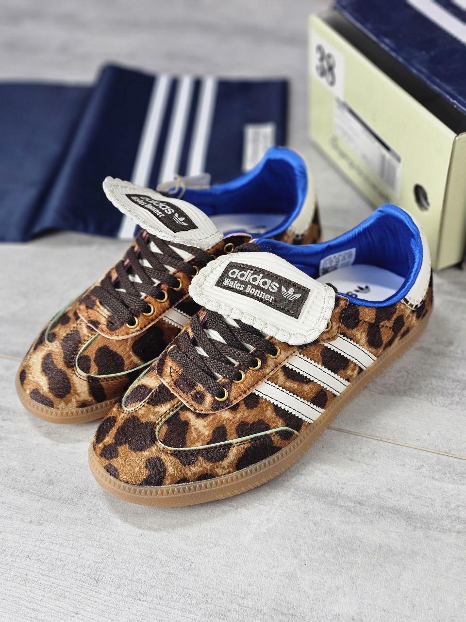 Кроссовки Adidas Samba Wales Bonner Люкс Качество, фото 1