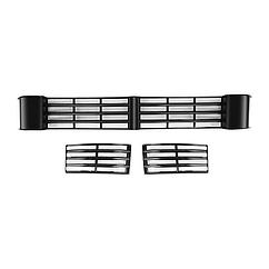 Lixiang L8, L9 алдыңғы бамперіндегі радиатордың қорғаныс торы, дөрекі торы бар 3 бөліктен тұрады