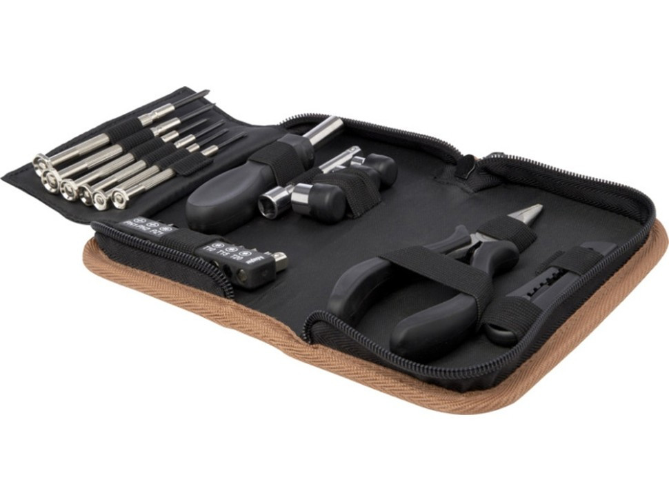 Набор инструментов Spike из переработанной пластмассы, 24 предмета - Натуральный, фото 1