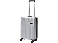 Чемодан на колесах Rover из материалов, переработанных согласно стандарту GRS, 40 л - Серебряный