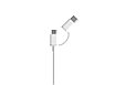 Кабель Mi 2-in-1 USB Cable Micro-USB to Type C 30см SJX02ZM (SJV4083TY), фото 2
