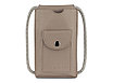 Сумка-чехол для мобильного телефона BUGATTI Almata, песочная, полиуретан, 11x2x18 см, фото 2