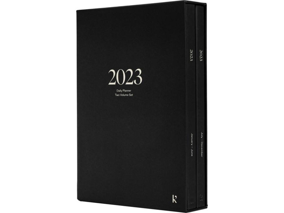 Ежедневник в твердом переплете формата A5 Karst, черный, фото 1