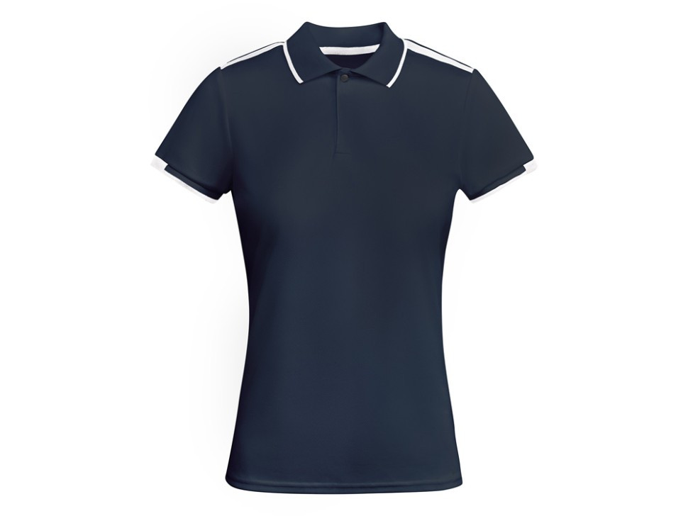 Рубашка-поло Tamil женская, нэйви/белый, фото 1
