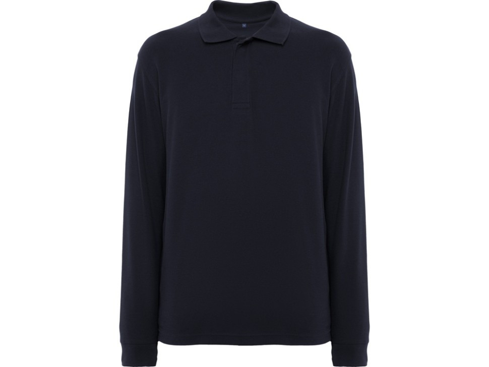 Рубашка поло Rover с длинным рукавом, нэйви, фото 1