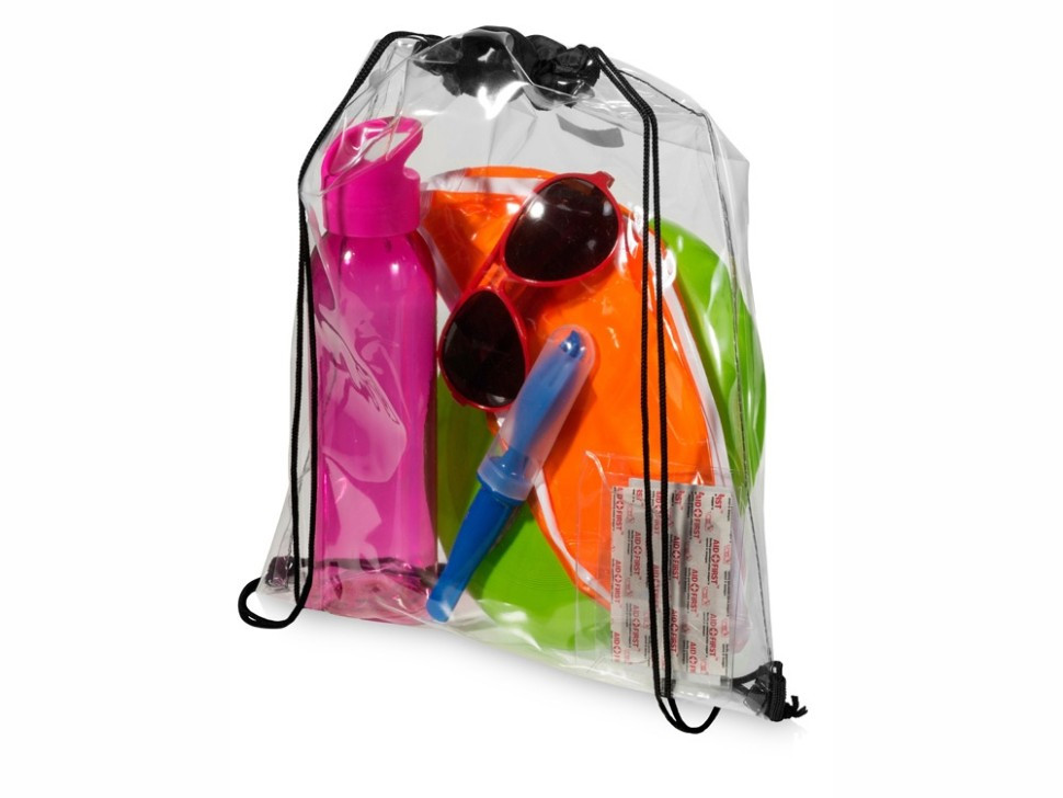 Рюкзак Lancaster, прозрачный/черный, фото 1