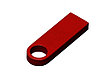 USB 2.0-флешка на 512 Мбайт с мини чипом и круглым отверстием, красный, фото 3