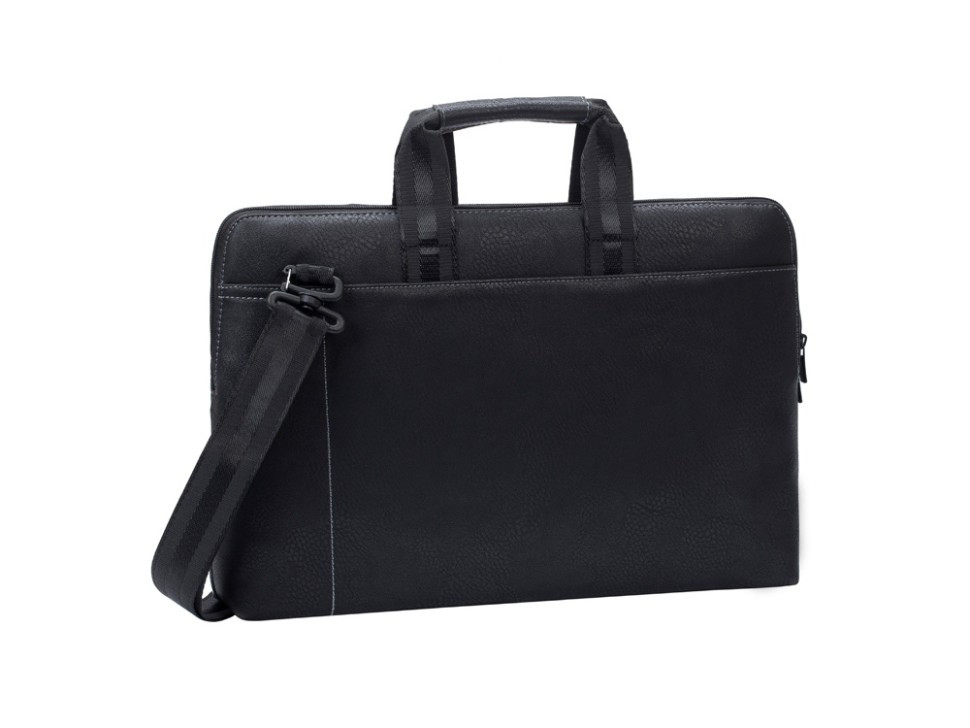 Сумка для ноутбука 15.6 из кожзама 8930, черный, фото 1