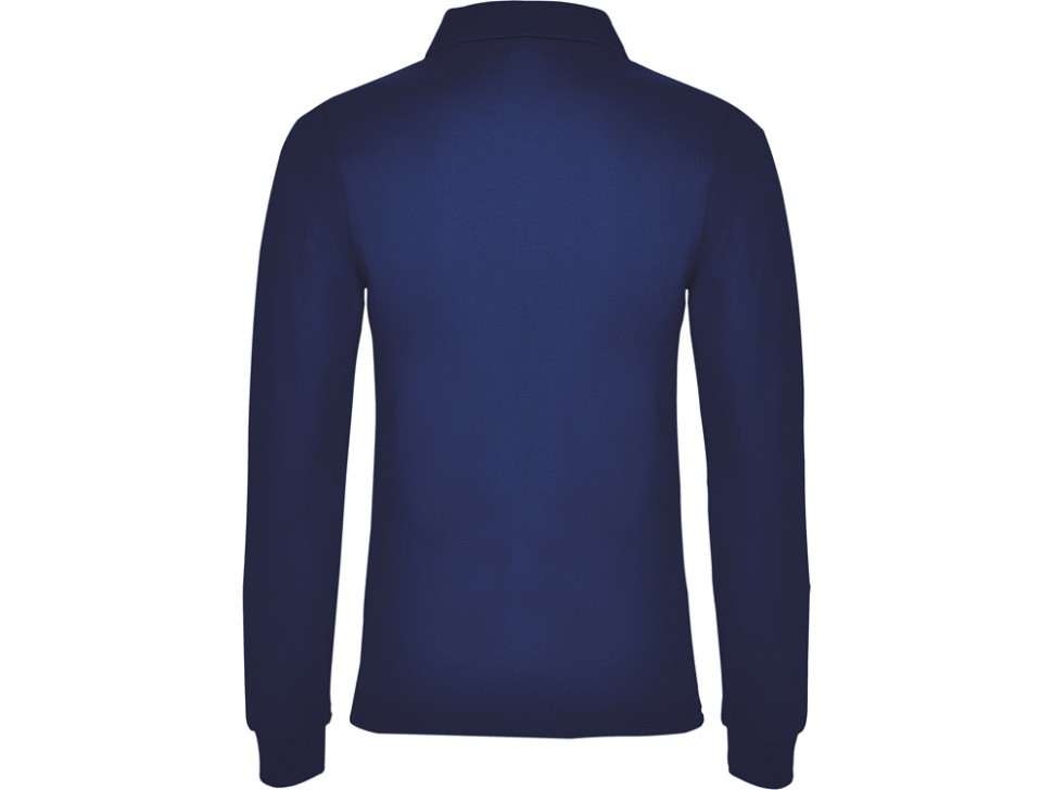 Рубашка поло Estrella женская с длинным рукавом, королевский синий, фото 1