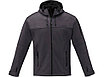 Match Мужская куртка софтшел, storm grey, фото 2