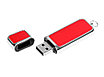 Флешка 3.0 компактной формы, 32 Гб, красный/серебристый, фото 2
