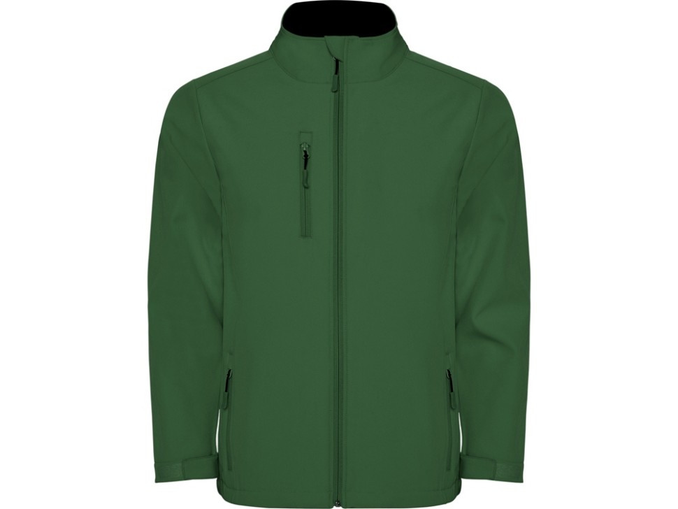Куртка софтшелл Nebraska мужская, бутылочный зеленый, фото 1