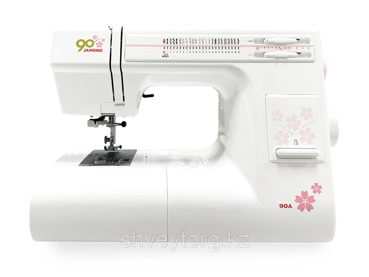 Бытовая электромеханическая швейная машина Janome 90A, фото 1