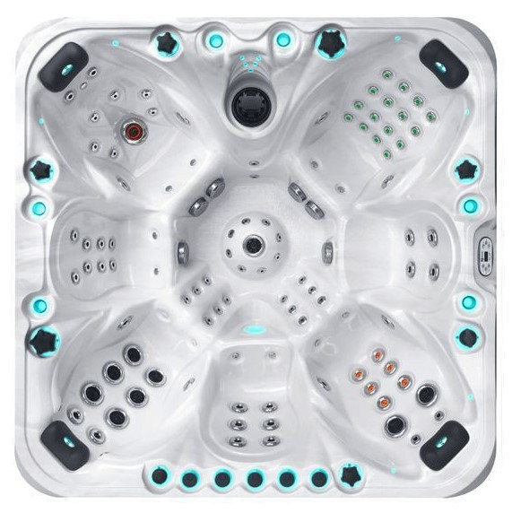 Passion Spas | SPA Excite Mighty Wave 122 Гидромассажный спа бассейн Размеры 224x224x91 см