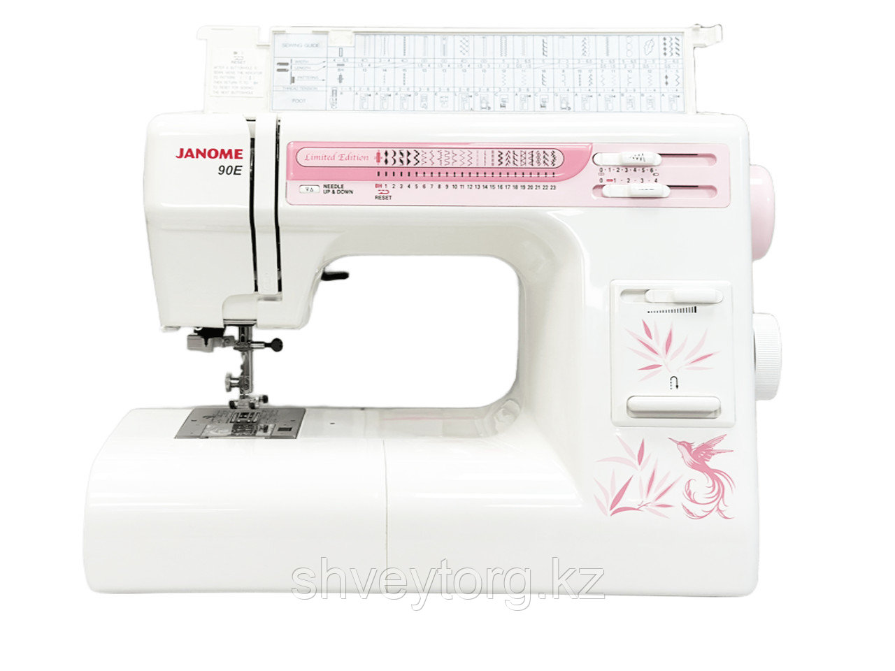 Бытовая электромеханическая швейная машина Janome 90E