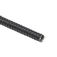 Мет. рукав Р3-ЦПнг-18 (50м) с протяжкой черный IEK E-PRO