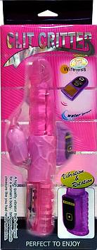 Vibrator Clit Critter ( Реалистичный двойной вибратор, радиоуправляемый )