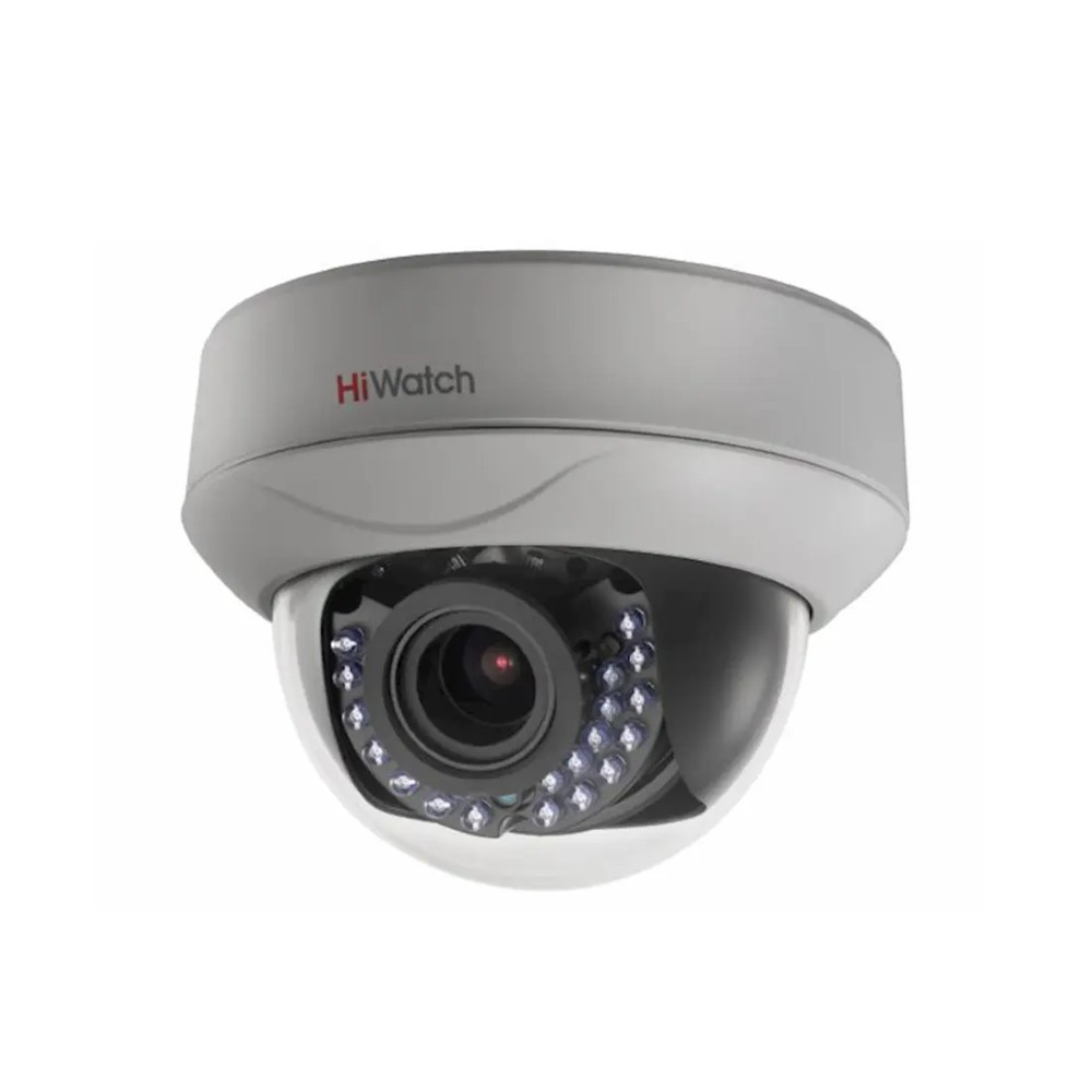 HiWatch DS-T207(B) (2.8-12.0mm) HD-TVI купольная видеокамера