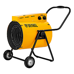 Электрлік жылу пистолеті SFH-15000, 400 В, 1600 м3/сағ, 3 режим: желдеткіш, 9000 Вт, 15000 Вт Denzel