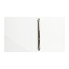 Папка на 4 кольцах OfficeSpace, панорама, А4, 35мм, ПВХ, белая, фото 2