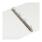 Папка на 4 кольцах OfficeSpace, панорама, А4, 35мм, ПВХ, белая, фото 3