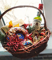 Подарочная корзина с виски Jameson 0,5