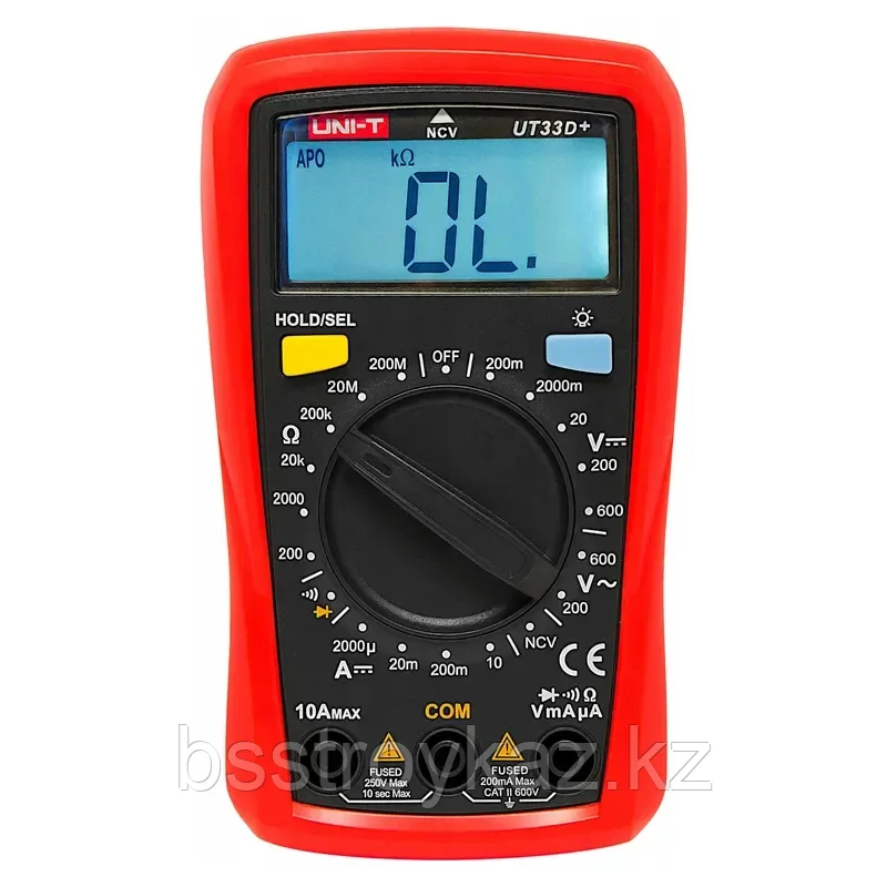 Карманный цифровой мультиметр UNI-T UT33D+