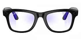 Ray-Ban Meta Wayfarer Frame Shiny Black/Clear Lens RW4006 601/SB 50 Size