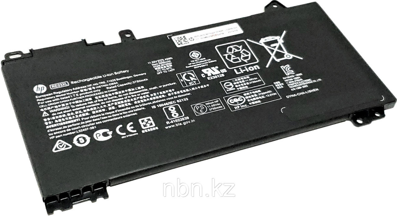 Батарея для ноутбука RE03XL HP ProBook 430 / 440 / 450 G 11.5v 3750mAh ORIGINAL