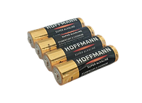 Батарейки Hoffmann ААА алкалиновые (щелочные), 4 шт.