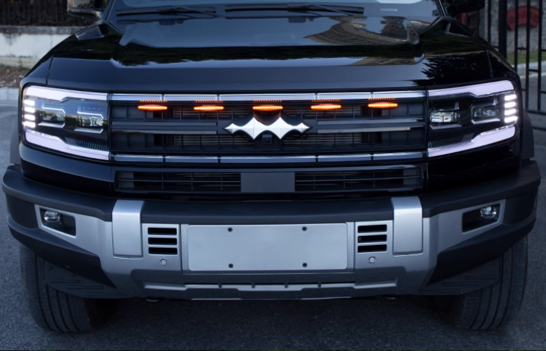 Диоды на решетку радиатора для BYD Leopard 5 2024+