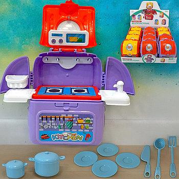 808-12 Мини кухня в сумке 2в1 Storage bag 2 вида цена за 1шт 14*10смм