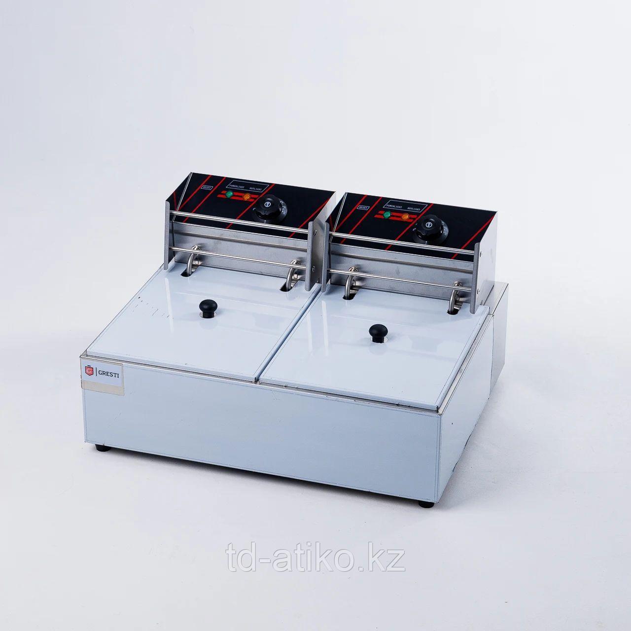 ФРИТЮРНИЦА ДВОЙНАЯ GRESTI HEF-82