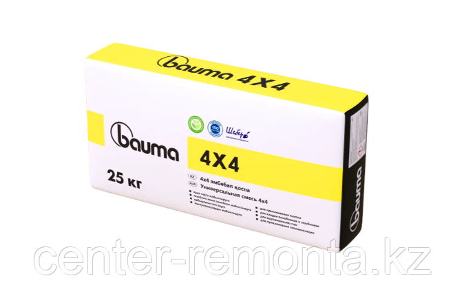 Клей строительный универсальный Bauma 4x4 Universal 25кг