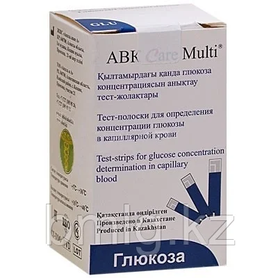 Тест-полоски глюкозы для ABK Care Multi №50, фото 1