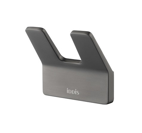 Крючок настенный двойной IDDIS графит серия SLIDE SLIGM20i41